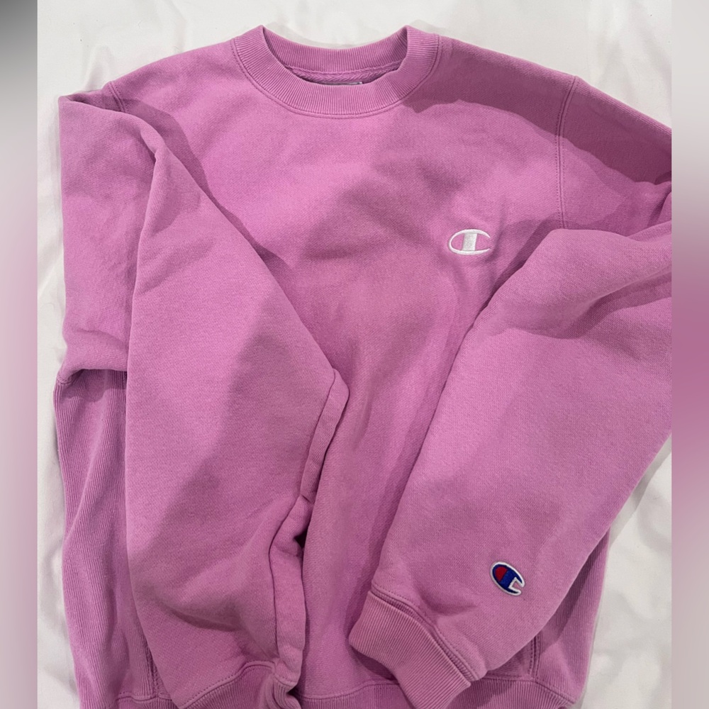 Champion pink crew neck